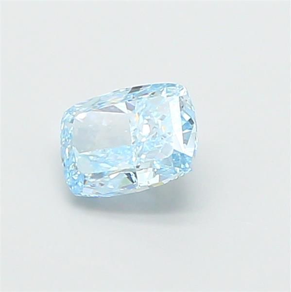 1.11 CT Fancy Vivid Blue CUSHION MODIFIED