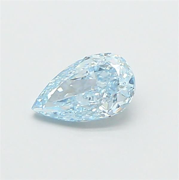 1.02 CT Fancy Intense Greenish Blue PEAR
