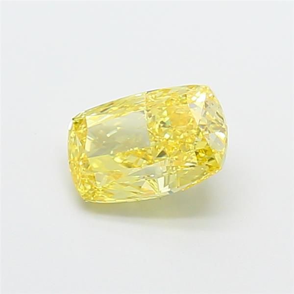 1.18 CT Fancy Vivid Yellow CUSHION MODIFIED