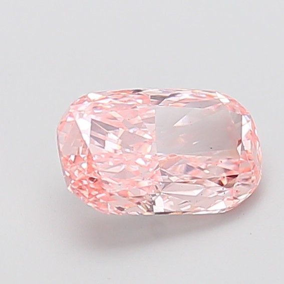 1.43 CT Fancy Vivid Pink CUSHION MODIFIED