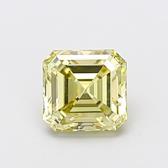 1.14 CT Fancy Yellow ASSCHER