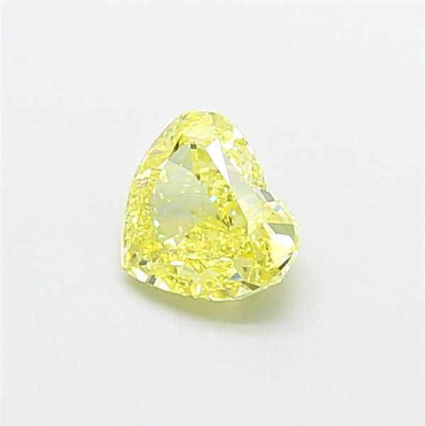 1.1 CT Fancy Intense Yellow HEART