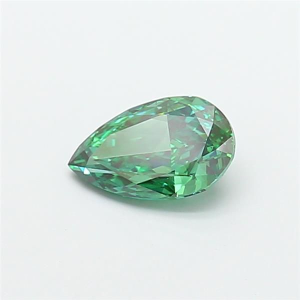 1.25 CT Fancy Vivid Green PEAR