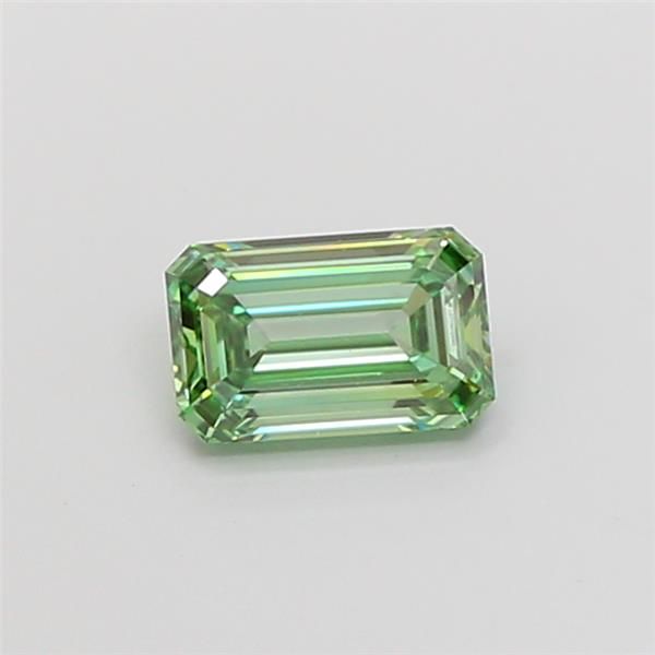 0.95 CT Fancy Vivid Green EMERALD