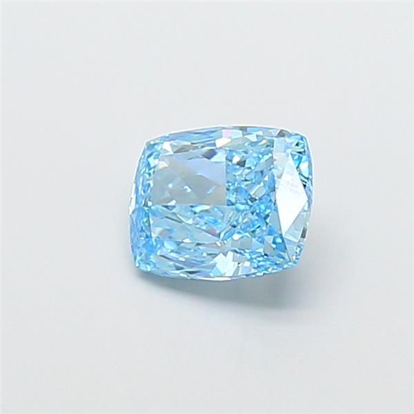 1.22 CT Fancy Vivid Blue CUSHION MODIFIED
