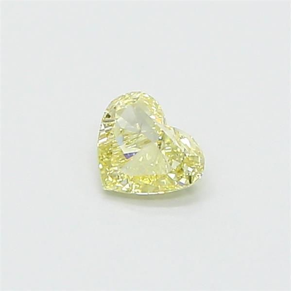 0.48 CT Fancy Yellow HEART