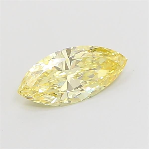0.71 CT Fancy Yellow MARQUISE