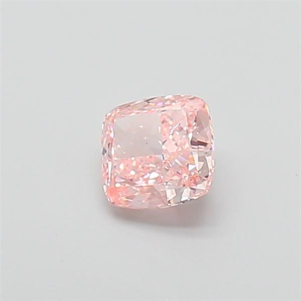 1.08 CT Fancy Vivid Pink CUSHION MODIFIED