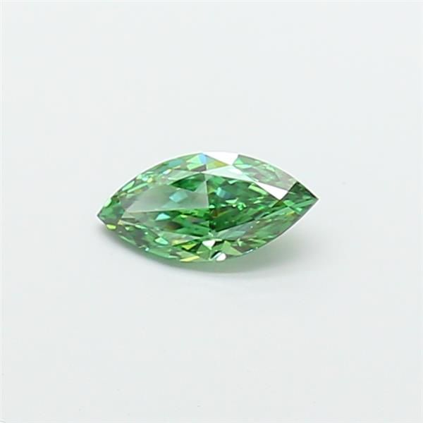 1.02 CT Fancy Vivid Green MARQUISE