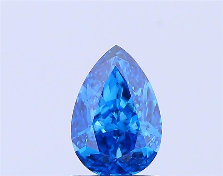 1.03 CT Fancy Vivid Blue PEAR