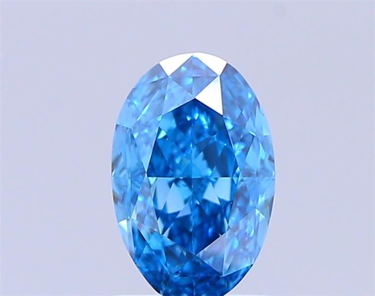 1.06 CT Fancy Vivid Blue OVAL