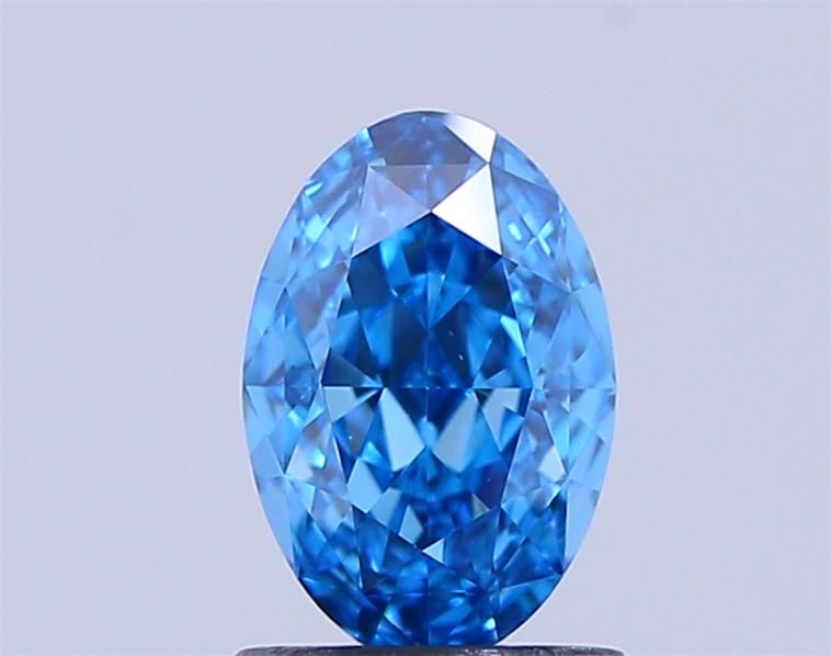 1.03 CT Fancy Vivid Blue OVAL