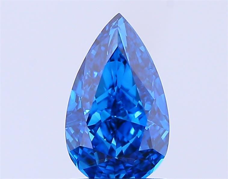 1.02 CT Fancy Vivid Blue PEAR