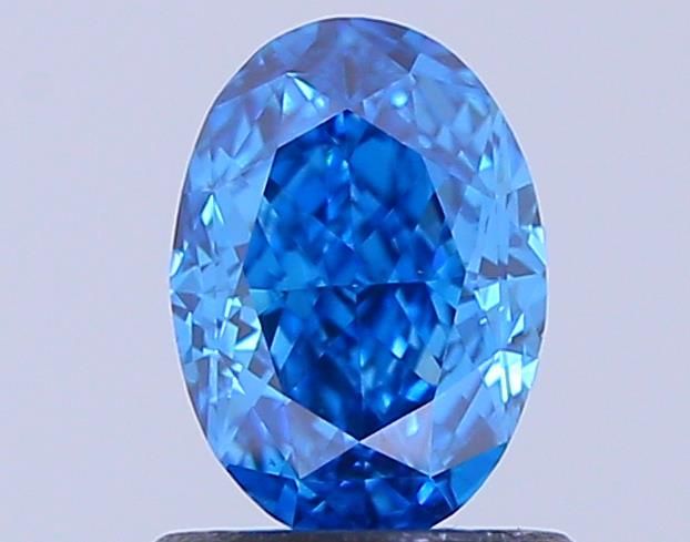 1.01 CT Fancy Vivid Blue OVAL