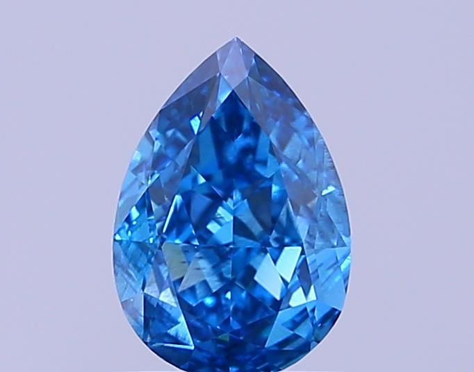 1.02 CT Fancy Vivid Blue PEAR