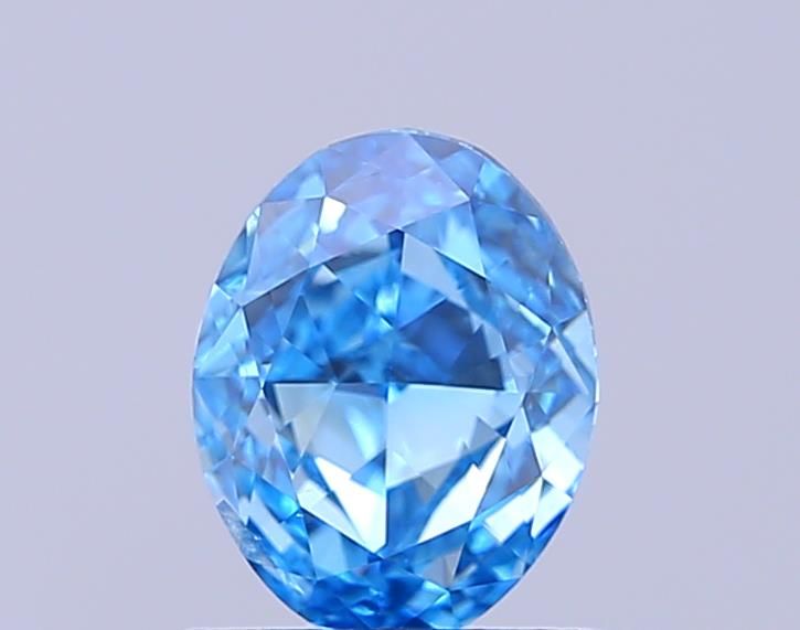 1.01 CT Fancy Vivid Blue OVAL