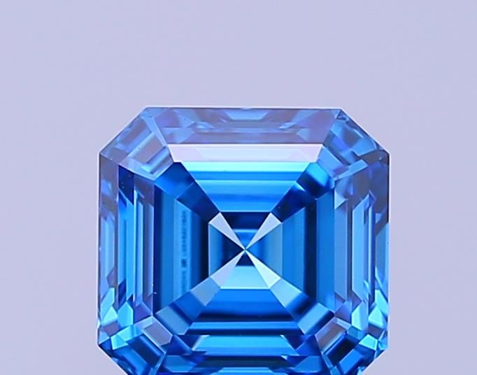 1.26 ct lab-grown Asscher Diamond