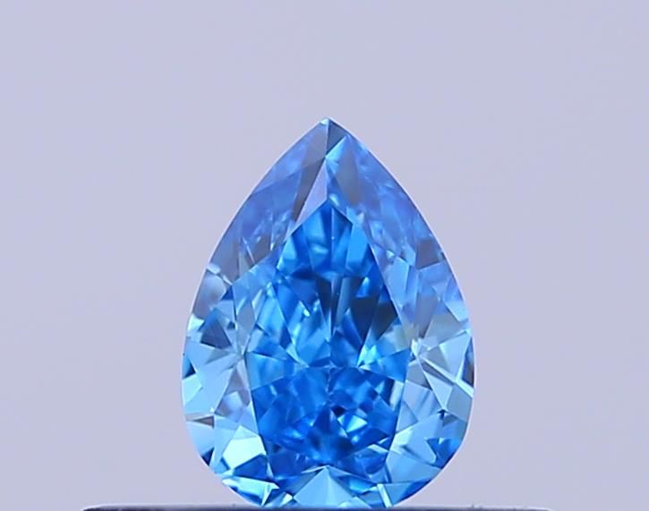 0.3 CT Fancy Vivid Blue PEAR