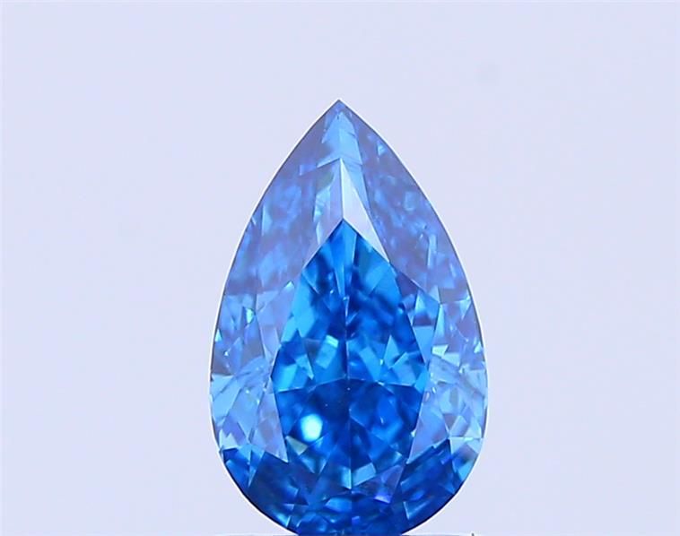 1.08 CT Fancy Vivid Blue PEAR