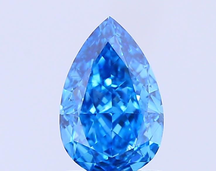 1.05 CT Fancy Vivid Blue PEAR