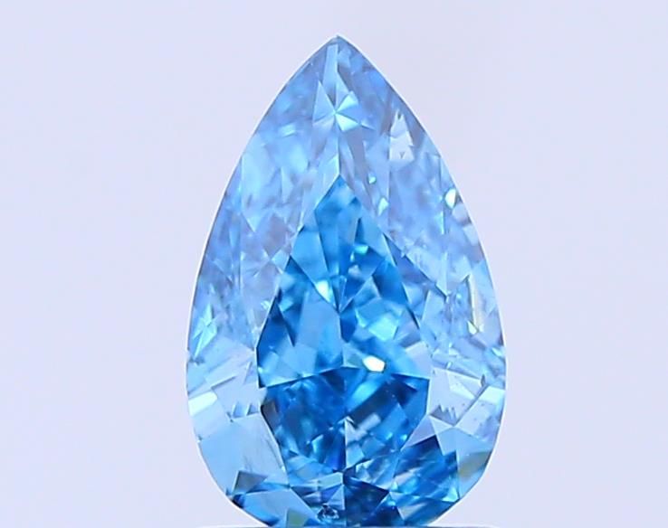 1 ct lab-grown Pear Diamond