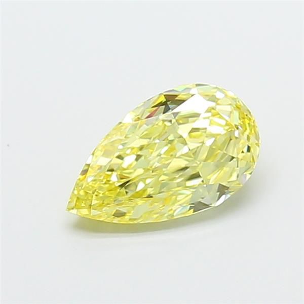 1.29 CT Fancy Intense Yellow PEAR