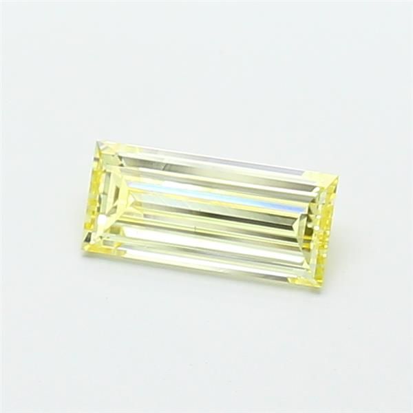 1.01 CT Fancy Light Yellow BAGUETTE