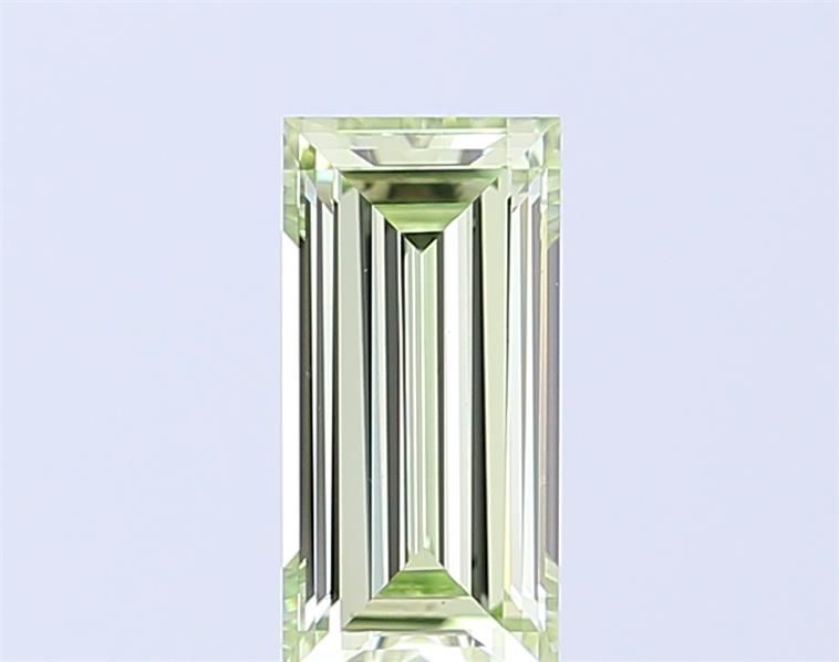 1.0 CT Fancy Intense Green BAGUETTE