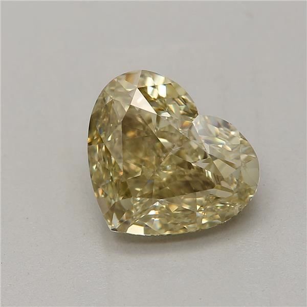 Diament 1.26 ct Fancy Brownish Greenish Yellow/VS1