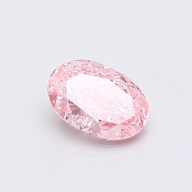0.53 CT Fancy Vivid Pink OVAL
