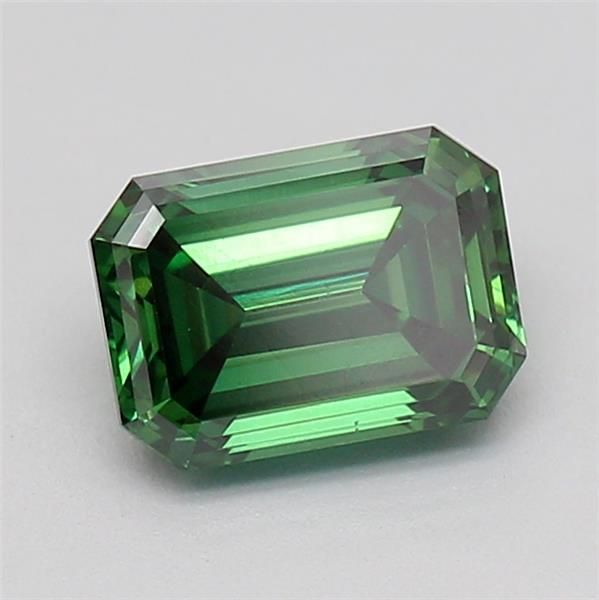 1.01 CT Fancy Vivid Green EMERALD