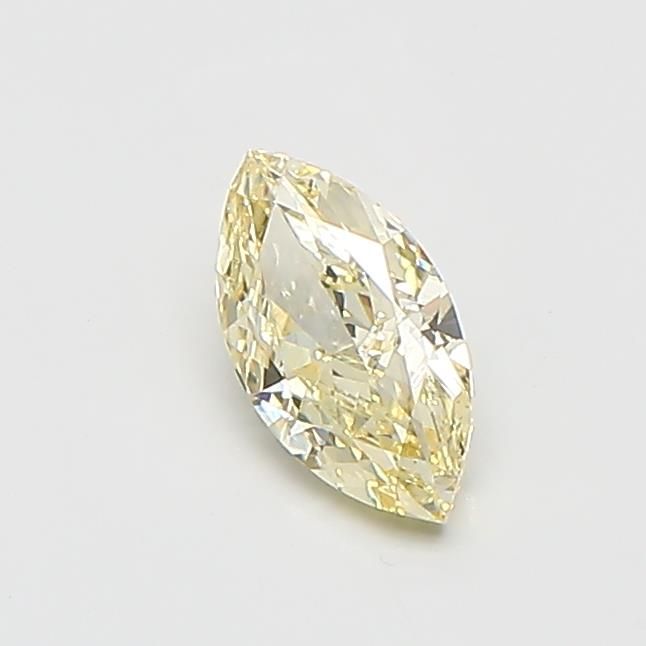 0.54 CT Fancy Light Yellow MARQUISE