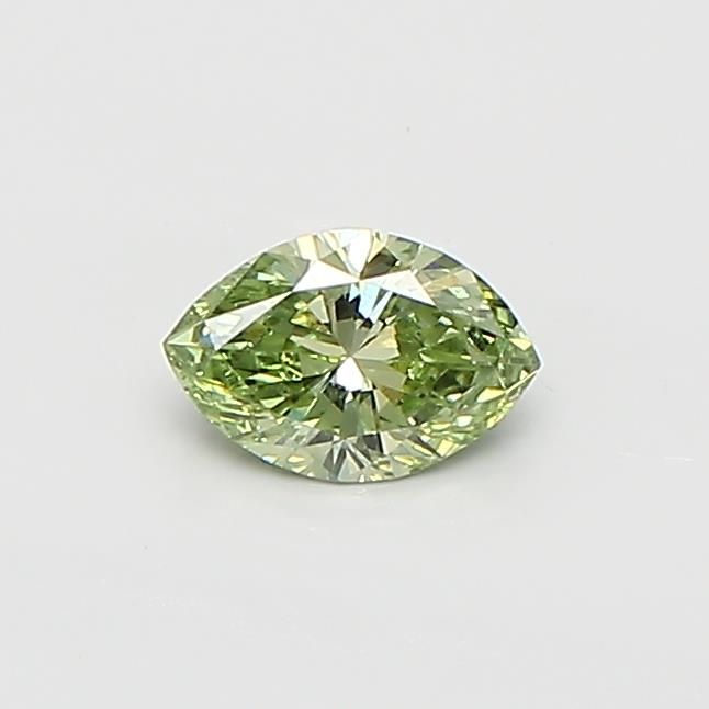 0.35 CT Fancy Vivid Green MARQUISE