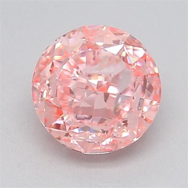 0.61 CT Fancy Vivid Pink ROUND