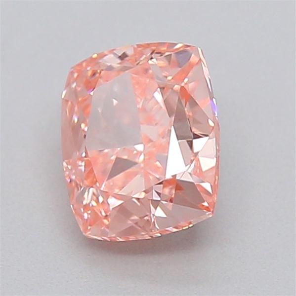 0.54 CT Fancy Intense Pink CUSHION MODIFIED