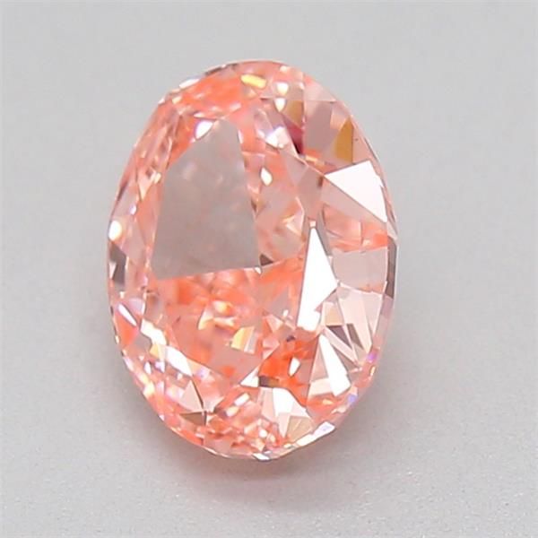 0.53 CT Fancy Vivid Pink OVAL