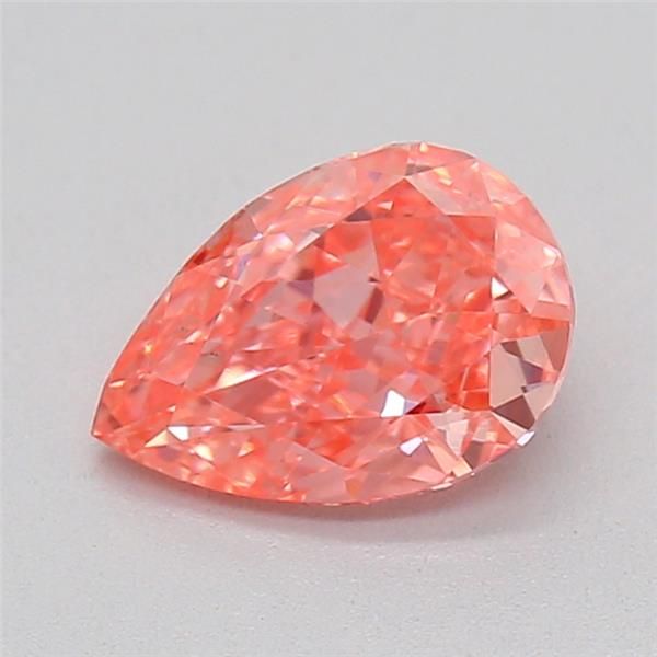0.54 CT Fancy Vivid Pink PEAR