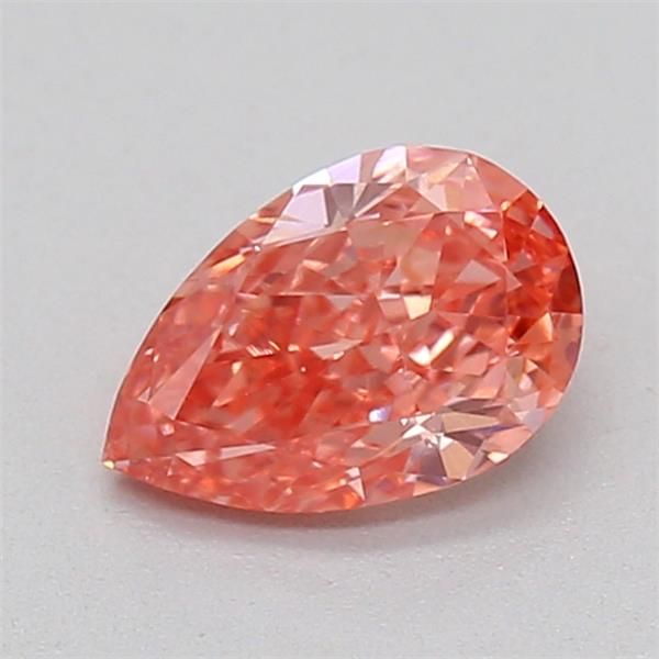 0.38 CT Fancy Vivid Pink PEAR