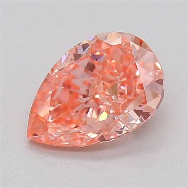 0.5 CT Fancy Vivid Pink PEAR