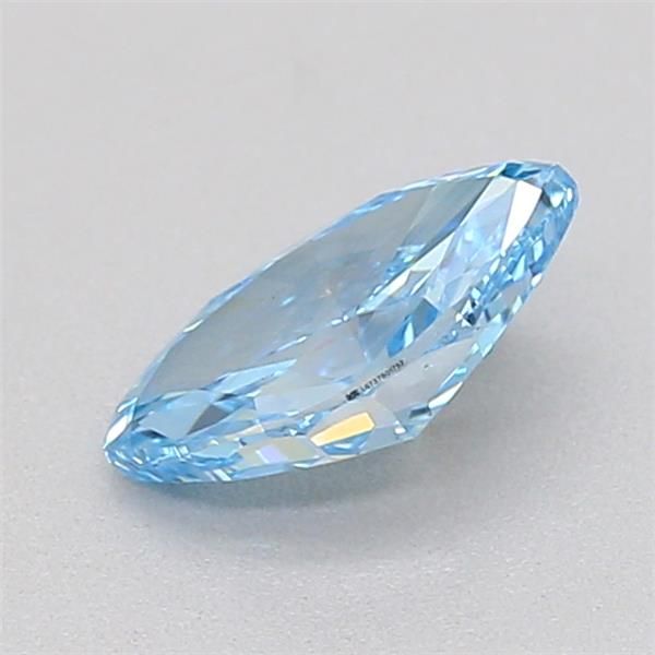 0.31 CT Fancy Vivid Blue MARQUISE