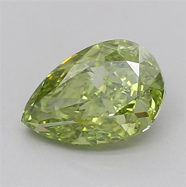 1.04 CT Fancy Vivid Green PEAR
