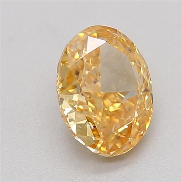 0.55 CT Fancy Intense Brownish Orange PEAR