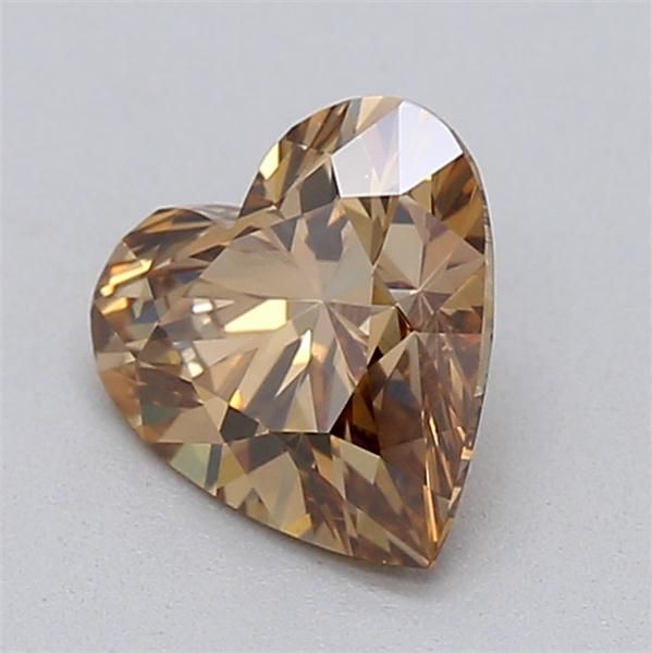 0.6 CT Fancy Brown HEART