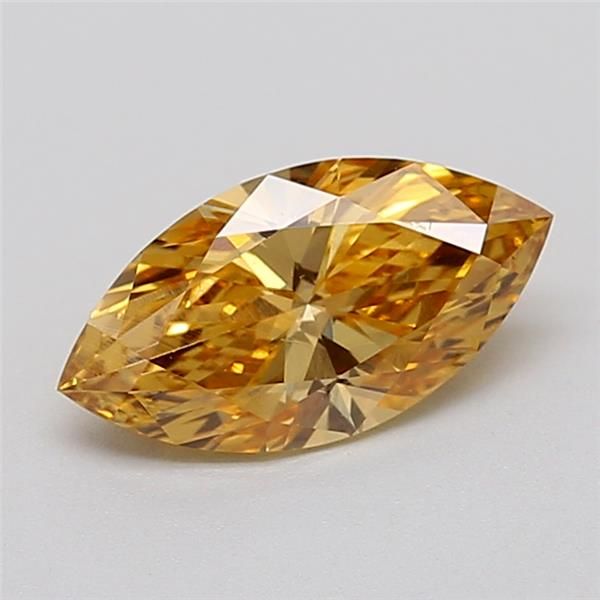 1.02 CT Fancy Intense Yellow MARQUISE