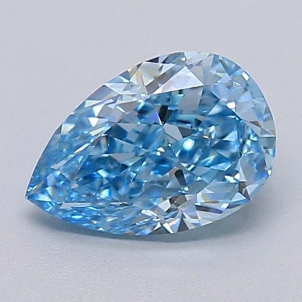 1.0 CT Fancy Vivid Blue PEAR