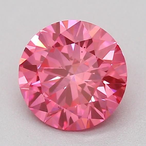 0.47 CT Fancy Vivid Pink ROUND