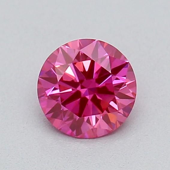 0.21 CT Fancy Vivid Pink ROUND