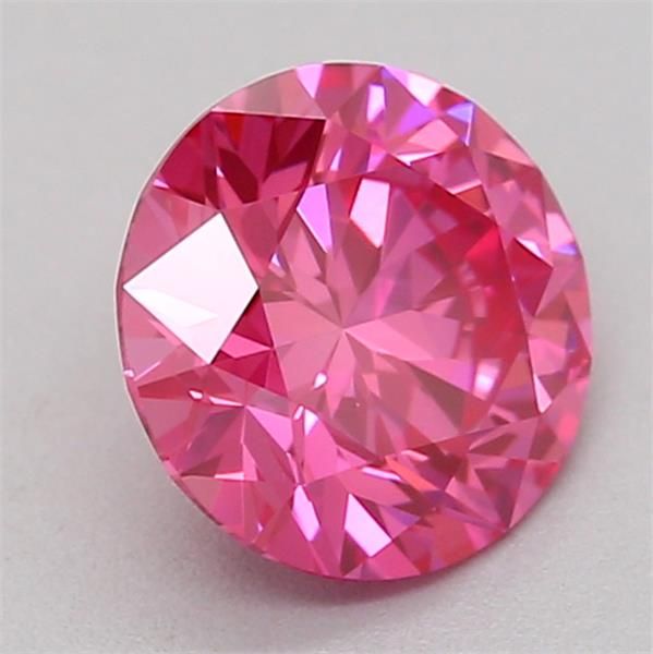 0.67 CT Fancy Vivid Pink ROUND