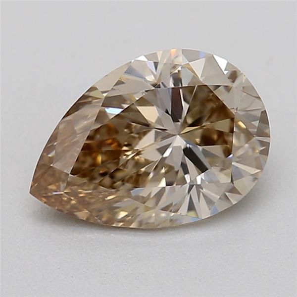 0.69 CT Very Light Brown PEAR