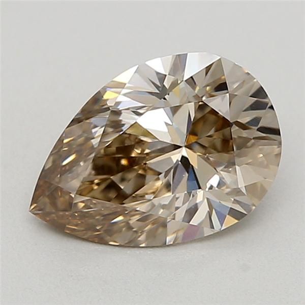 0.69 CT Very Light Brown PEAR